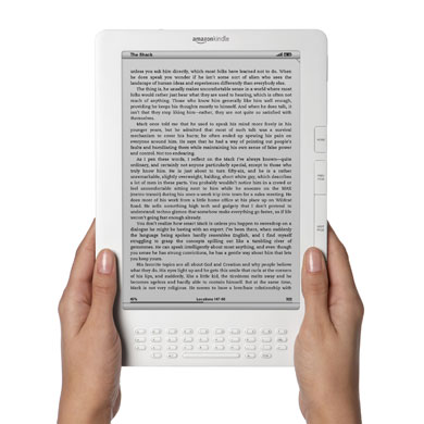 Kindle DX sur livresetpixels.com