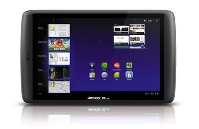 Archos 101 G9 sur livresetpixels.com